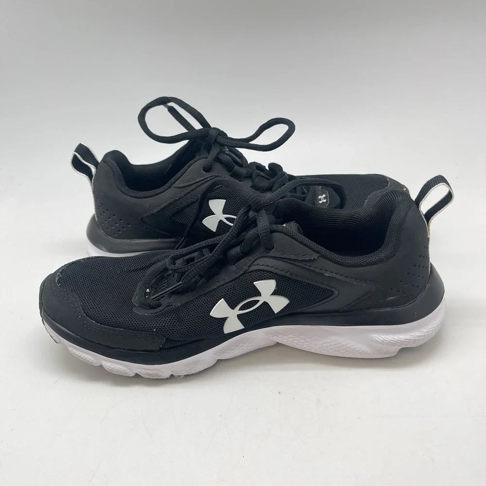 Under Armour Sneakers‎ Womens 6 Charged Assert 9 3024591-001 Black Running Shoes
